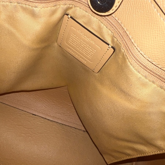 Coach Signature City Tote Bag in Light Khaki Multi 5696 - Picture 10 of 15